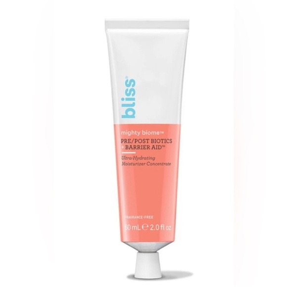 Bliss Mighty Biome Pre/Post Biotics + Barrier Aid Ultra-Hydrating Moisturizer - Picture 1 of 4